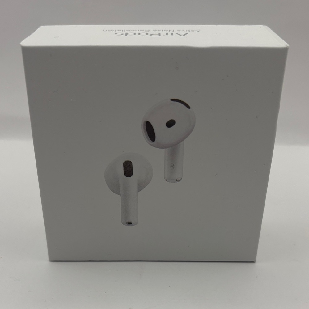 Apple AirPods Pro 4 ANC active noise cancelation Bluetooth headphones open box